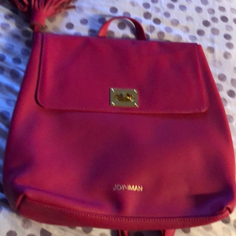 Joy and Iman backpack